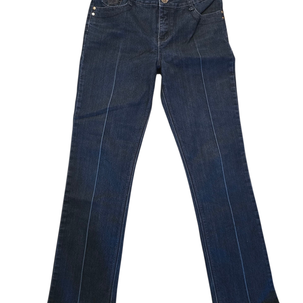 Merin Hall Blue Denim Bootcut Jeans Size 10